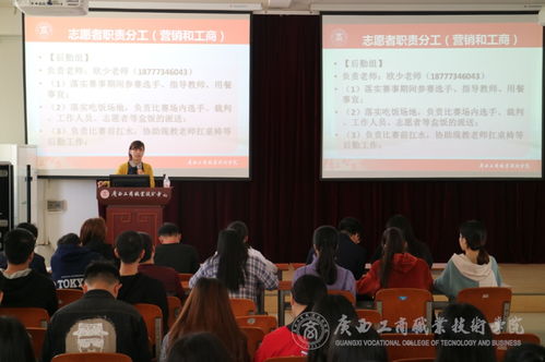 经管系成功举办2018年市场营销与工商企业管理技能大赛志愿者培训会